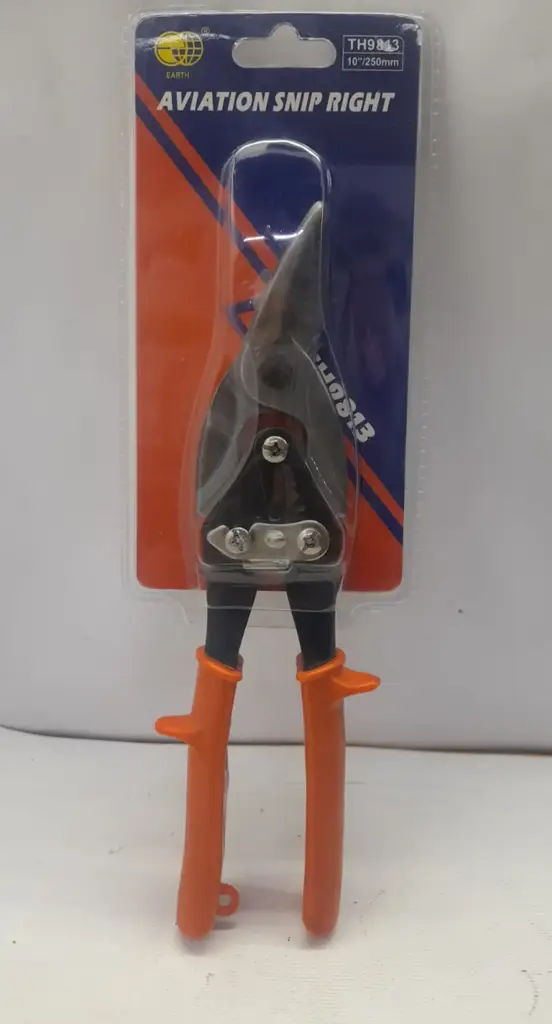 Orange Aviation Tin Snips 250Mm