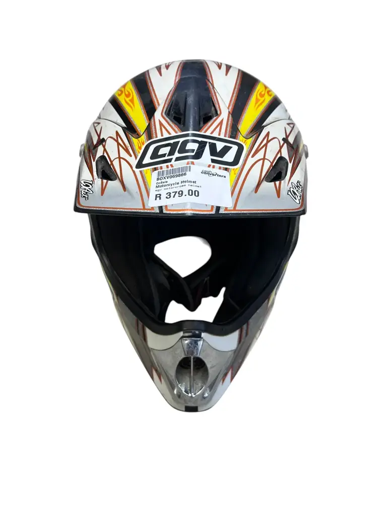 Agv Motocross Helmet (Medium)