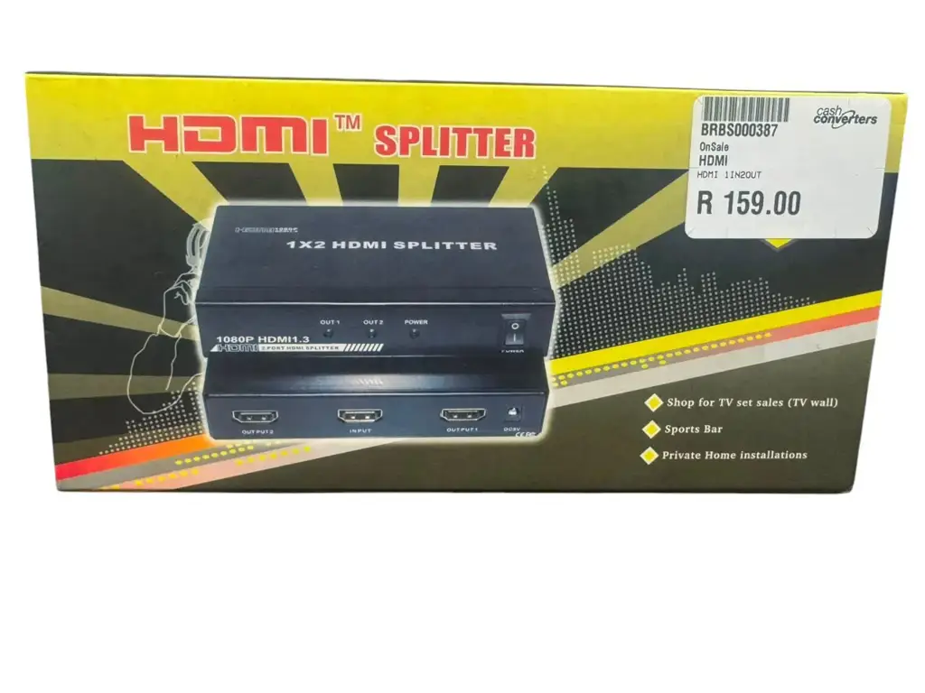 Hdmi 1X2 Splitter (1080P Hdmi 1.3)