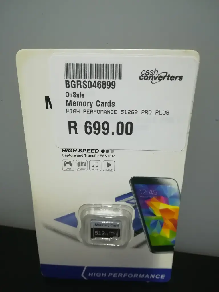 High Performance 512 Gb Pro Plus