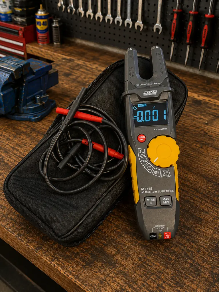 Major Tech Mt715 200A Ac Trms Open Jaw Clamp Meter – Second-Hand