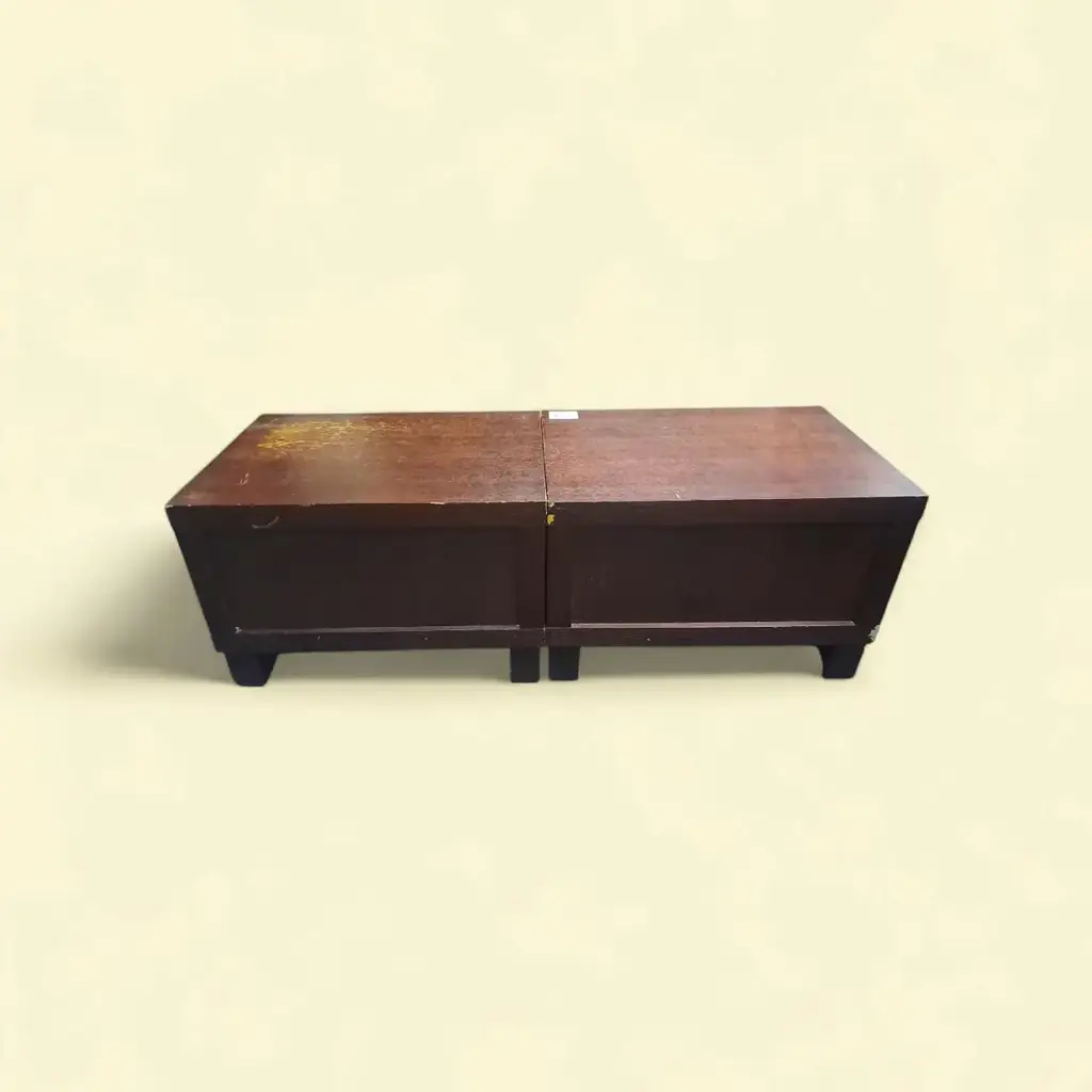 Set Of Wooden Bedside Tables - View 2