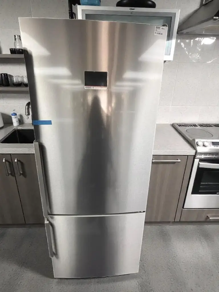 Bosch 578L Total No Frost 75Cm Fridge Freezer Serie 6 Anti-Fingerprint Brushed Steel