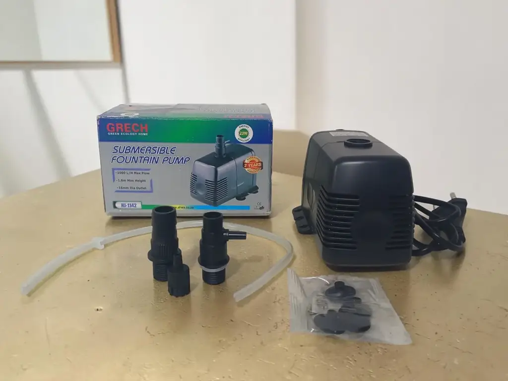 Grech Submersible Fountain Pump Hj-1142 (1000 L/H)