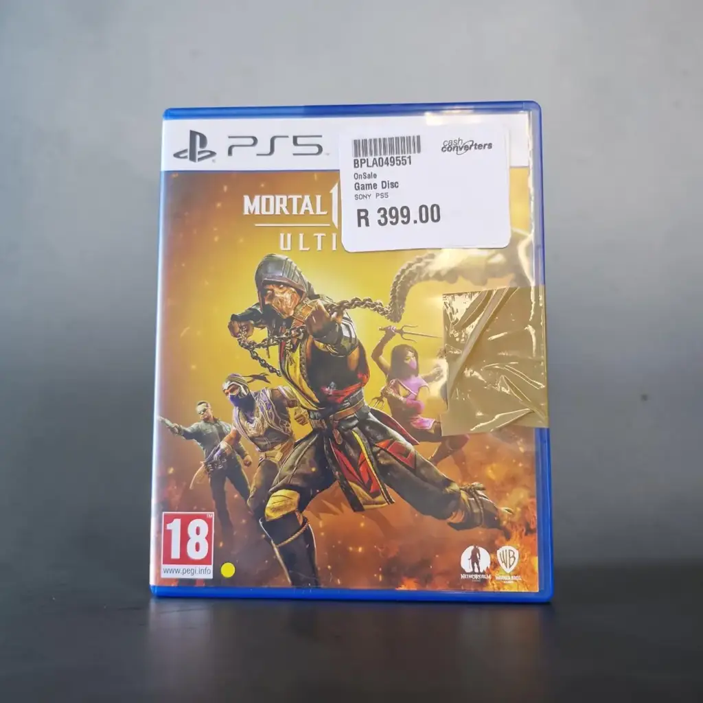 Sony Ps5 Mortal Kombat 11 Ultimate Game Disc