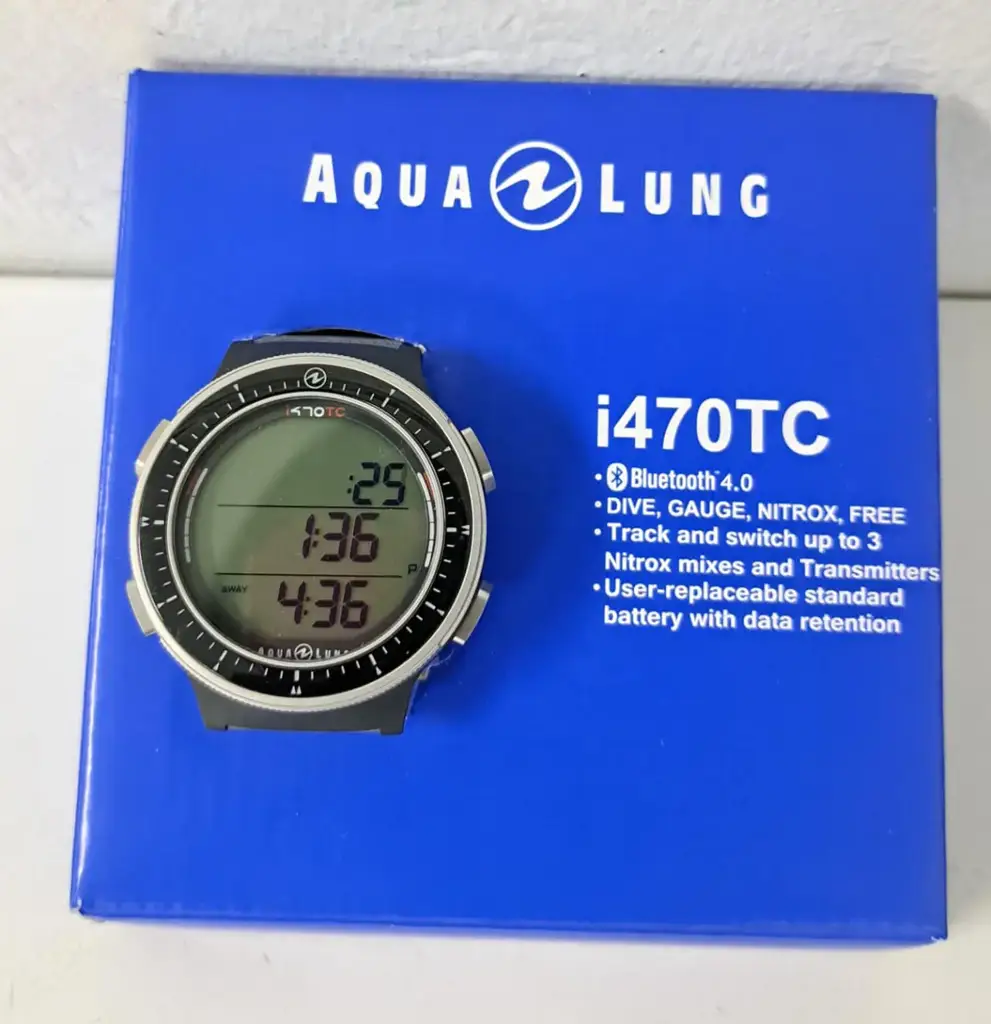 Aqualung I470tc Watch Style Dive Computer Black