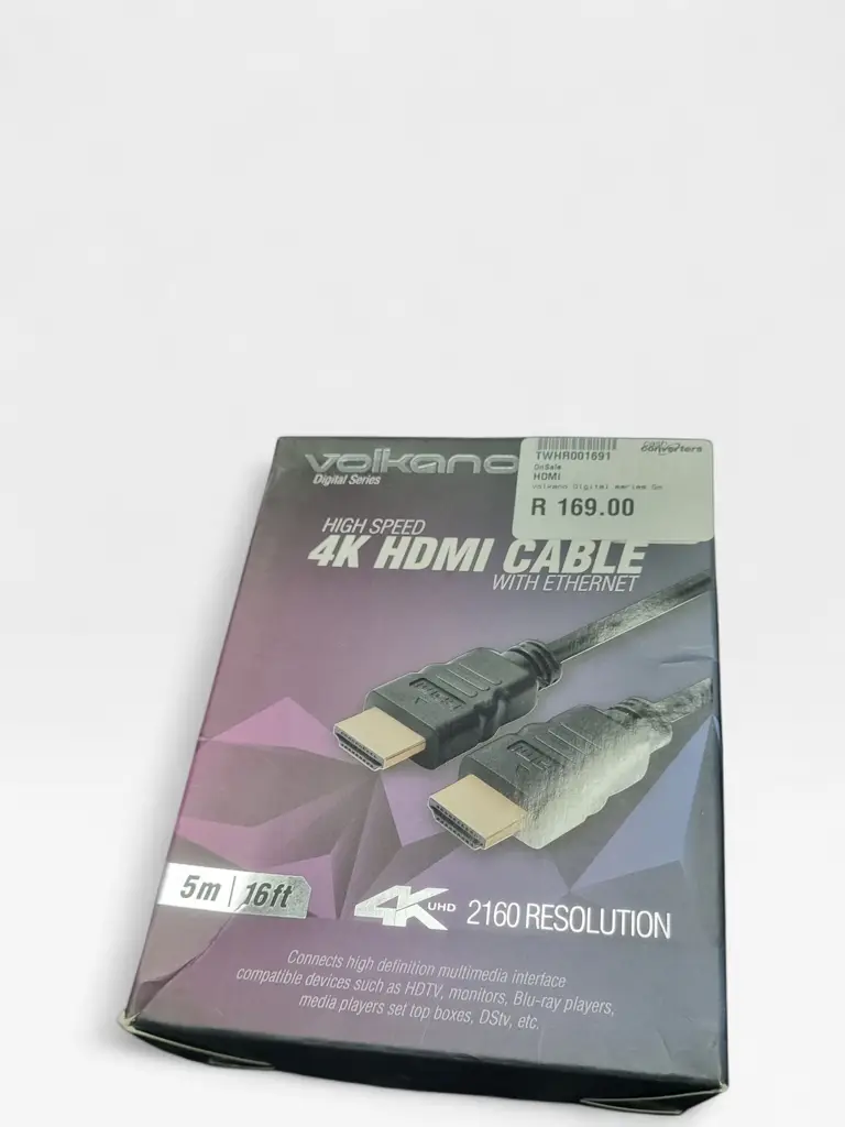 Volkano Vk‑20056‑Bk Digital Series Hdmi Cable (5M)