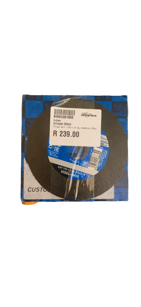 Pfred Eht 115-1.0 Sg Steelox 25Pcs