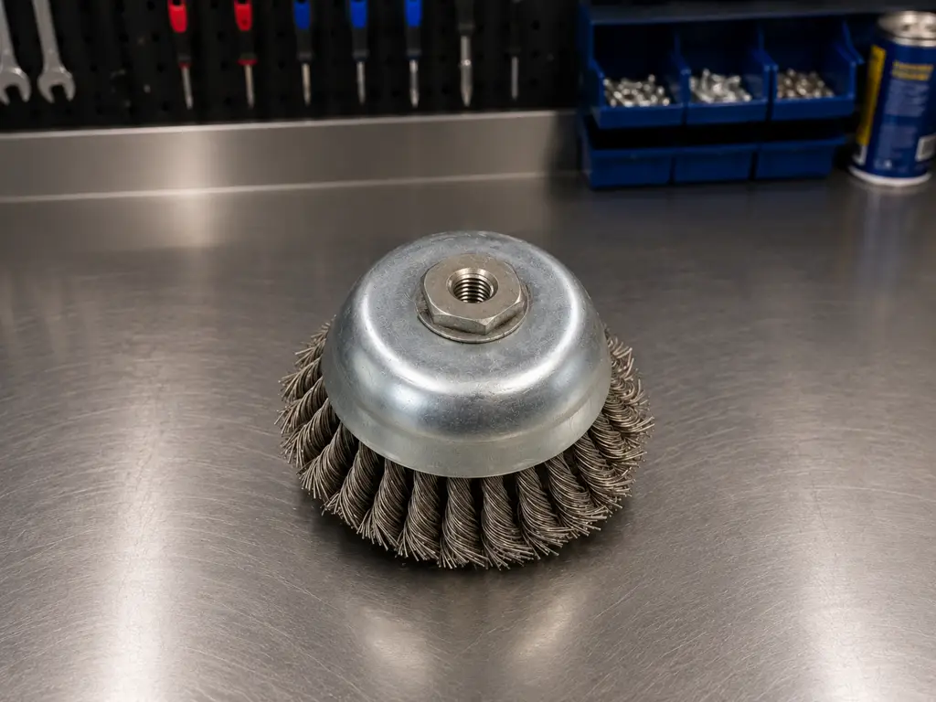 Steel Wire Cup Brush – 140Mm - View 2