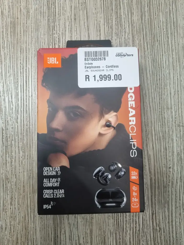 Jbl Soundgear Clips Open-Ear Wirelless Headphones