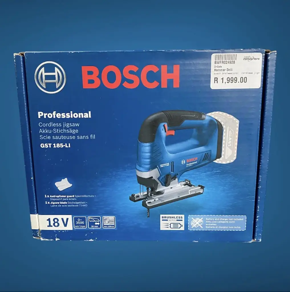 Bosch Professional Cordless Jigsaw Gst 185-L1