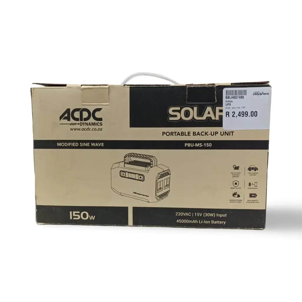 Acdc Dynamics 150W Portable Power Station - View 4
