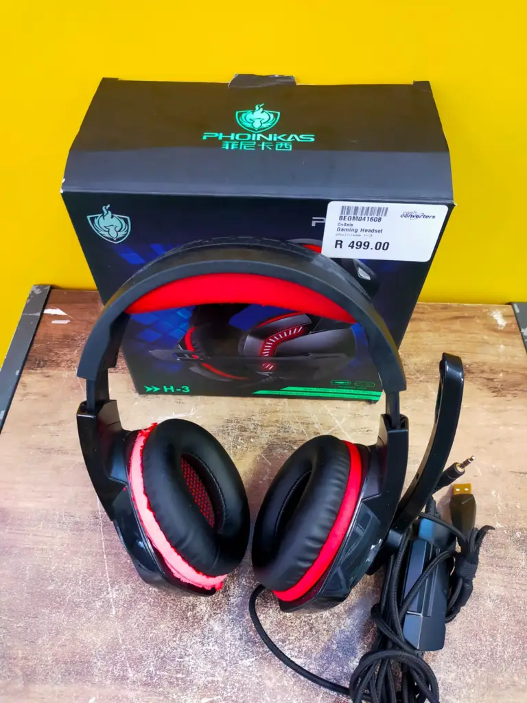 Phoinikas Ps4 Gaming Headset With 7.1 Surround Sound, Pc Headset With Noise Canceling Mic - View 4