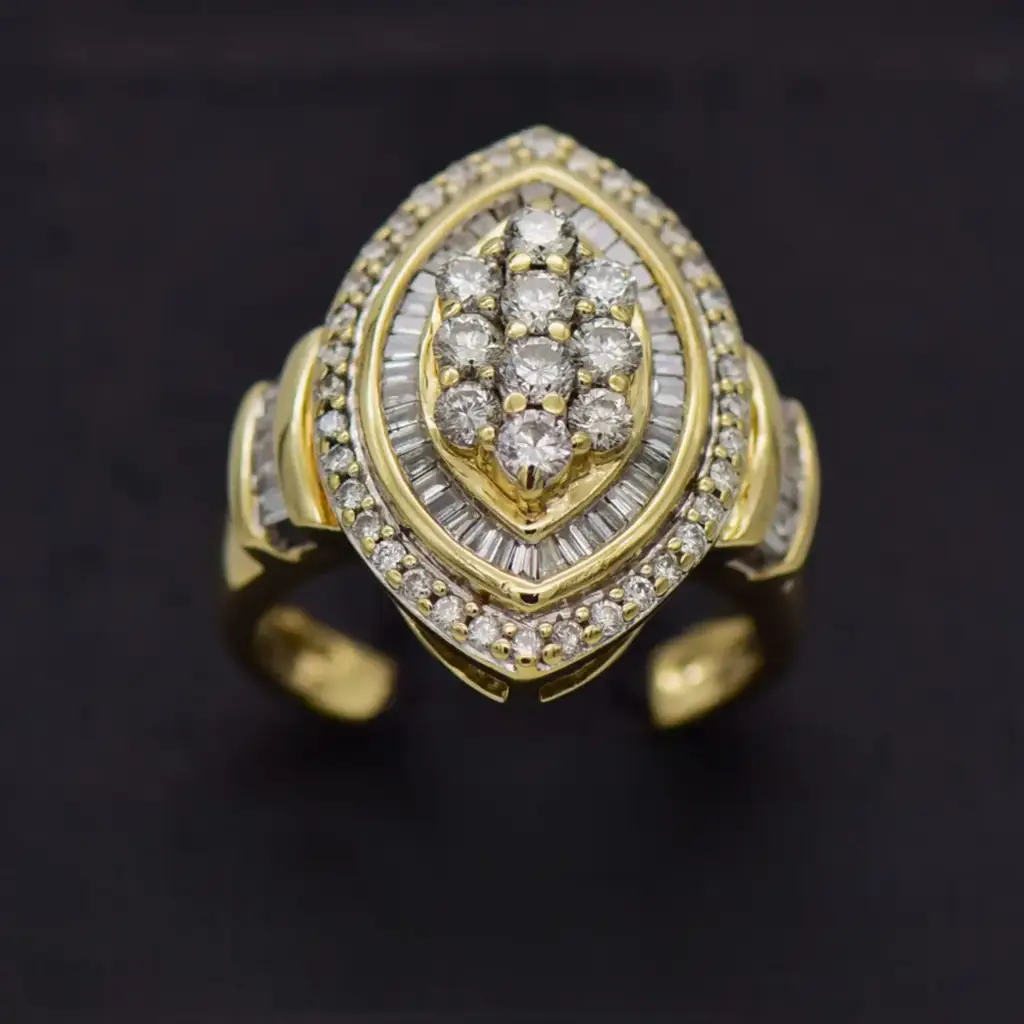 9ct Yellow Gold Dress Ring