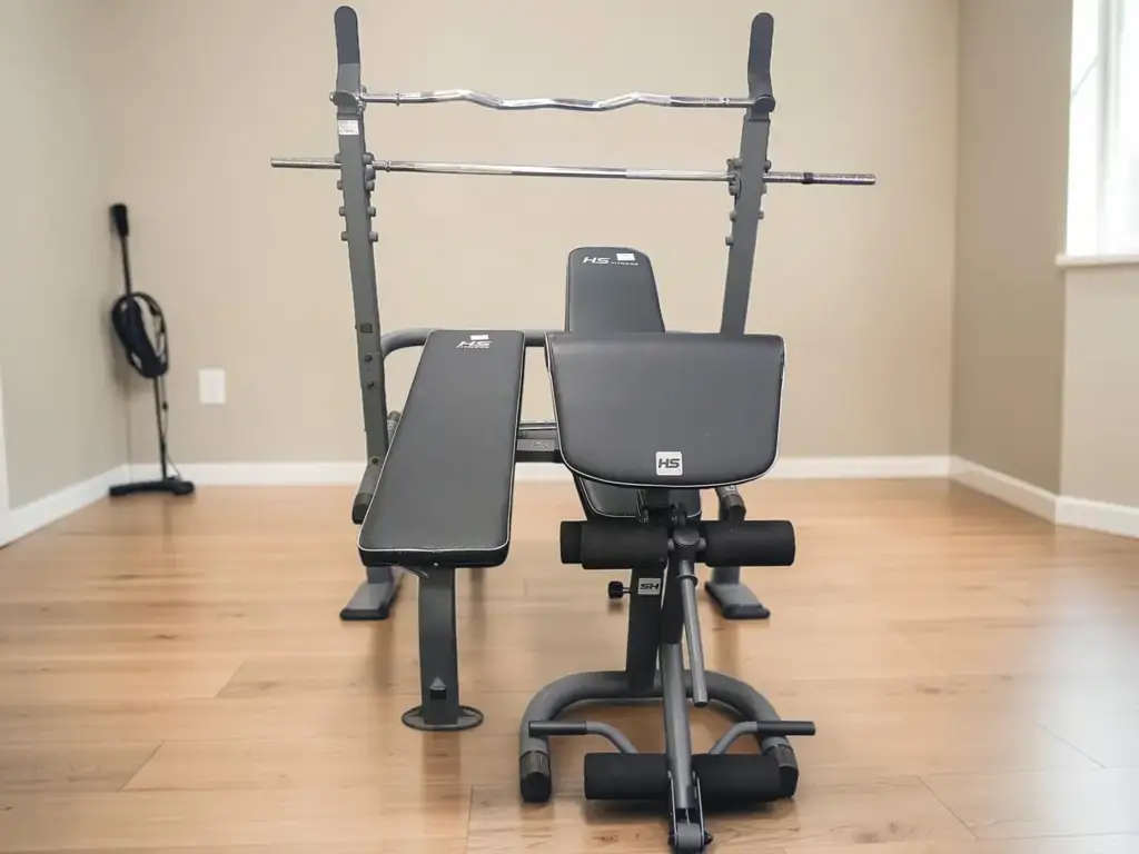 Hs Fitness Weight Set With Barbell