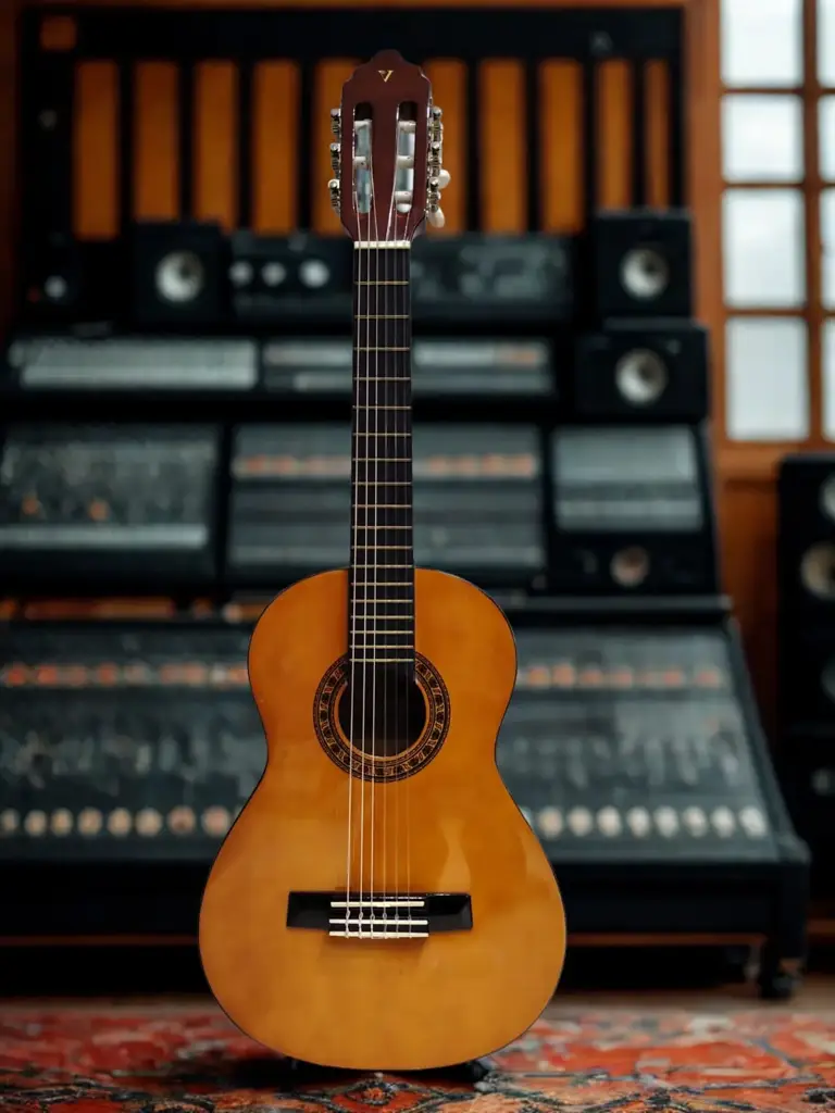 Semi-Acoustic Guitar Valencia Cg160 1/4 - View 2