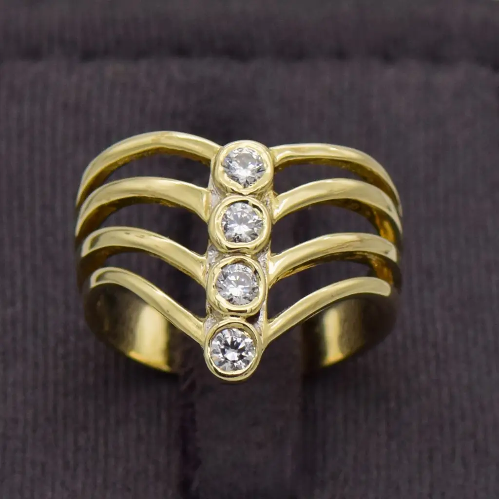 9ct Yellow Gold Dress Ring