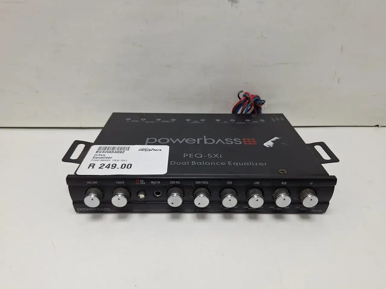Powerbass Equalizer | Model: Peq-5Xi | - View 1