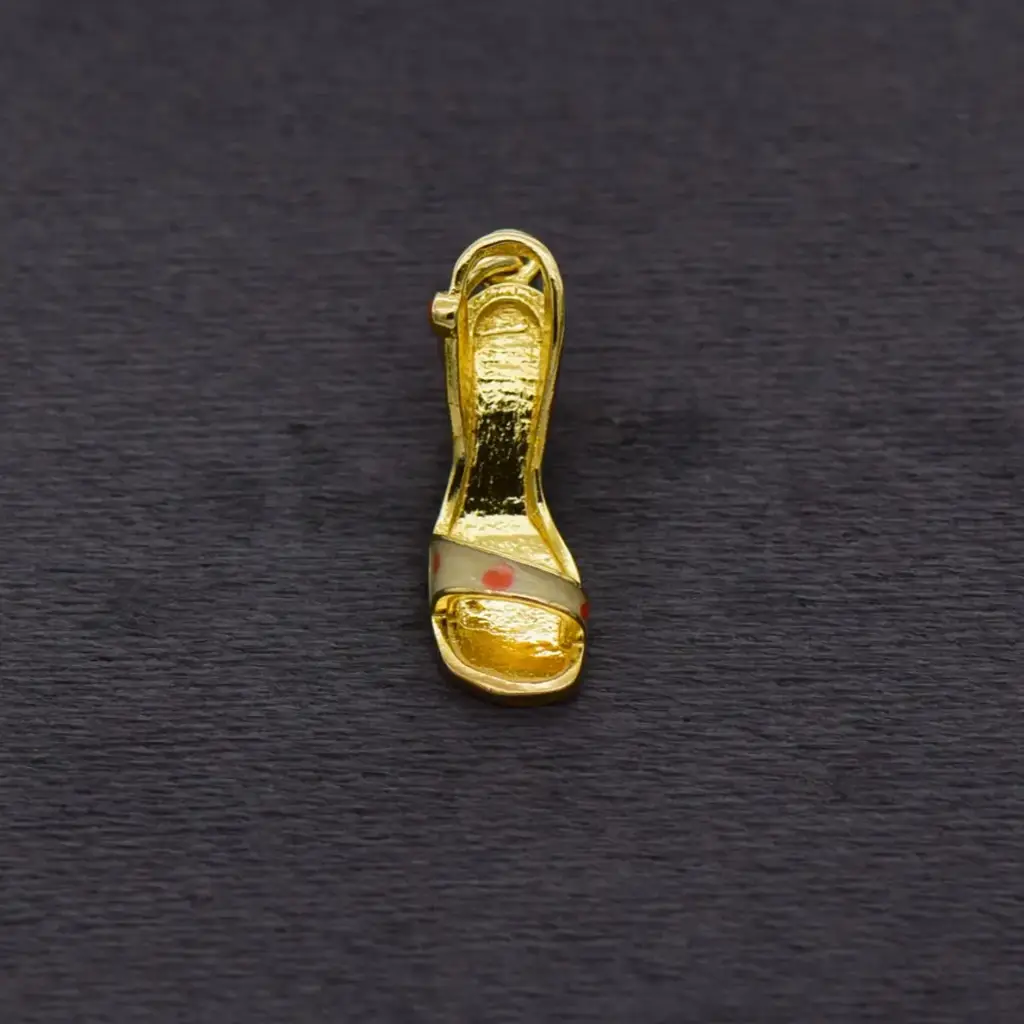 9Ct Yellow Gold Charm Shoe