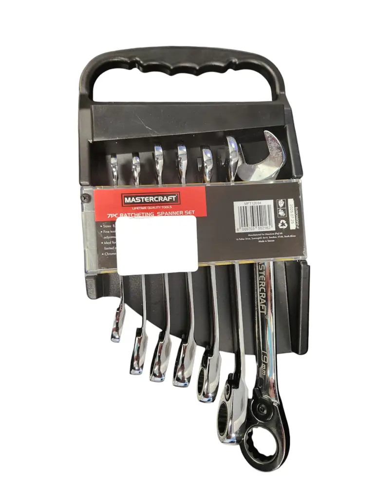 Mastercraft Mft12034 7Pcs Spanner Set