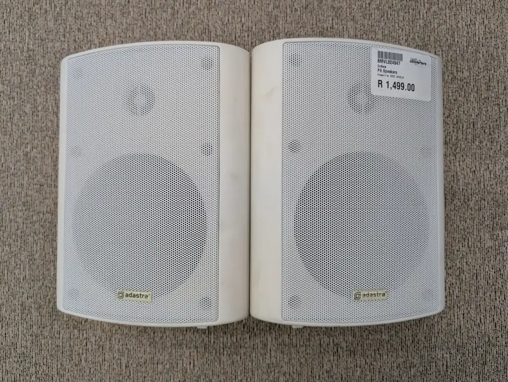 Adastra 2-Way Background Speaker. 952.833Uk