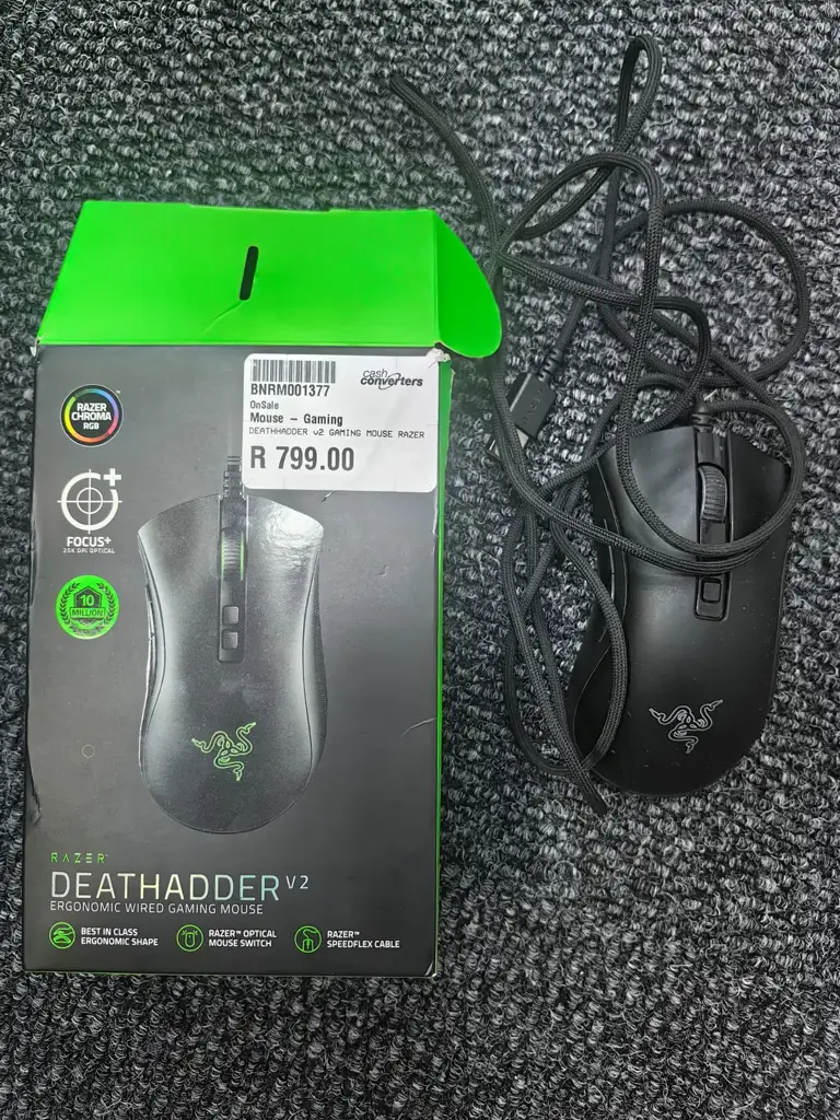 Mouse Deathhadder V2 Gaming Razer - View 2