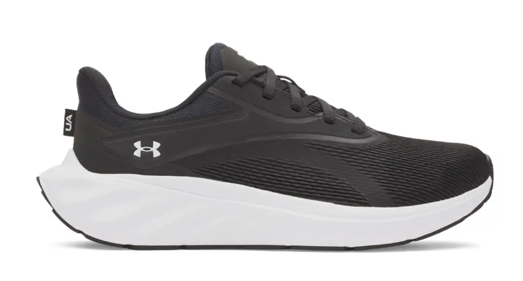 Under Armour Women Ascend Road Running Shoes - Black - Uk 6 - New