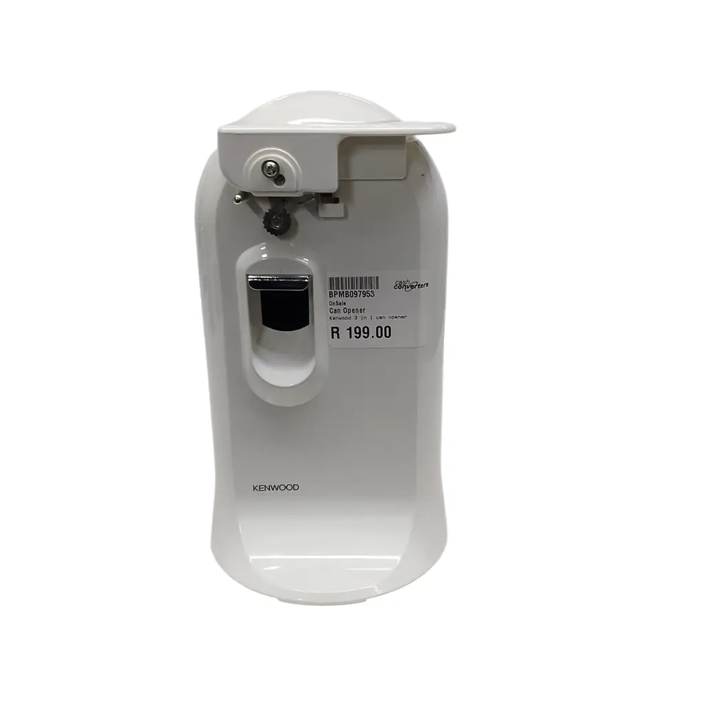 Kenwood 3 In 1 Can Opener