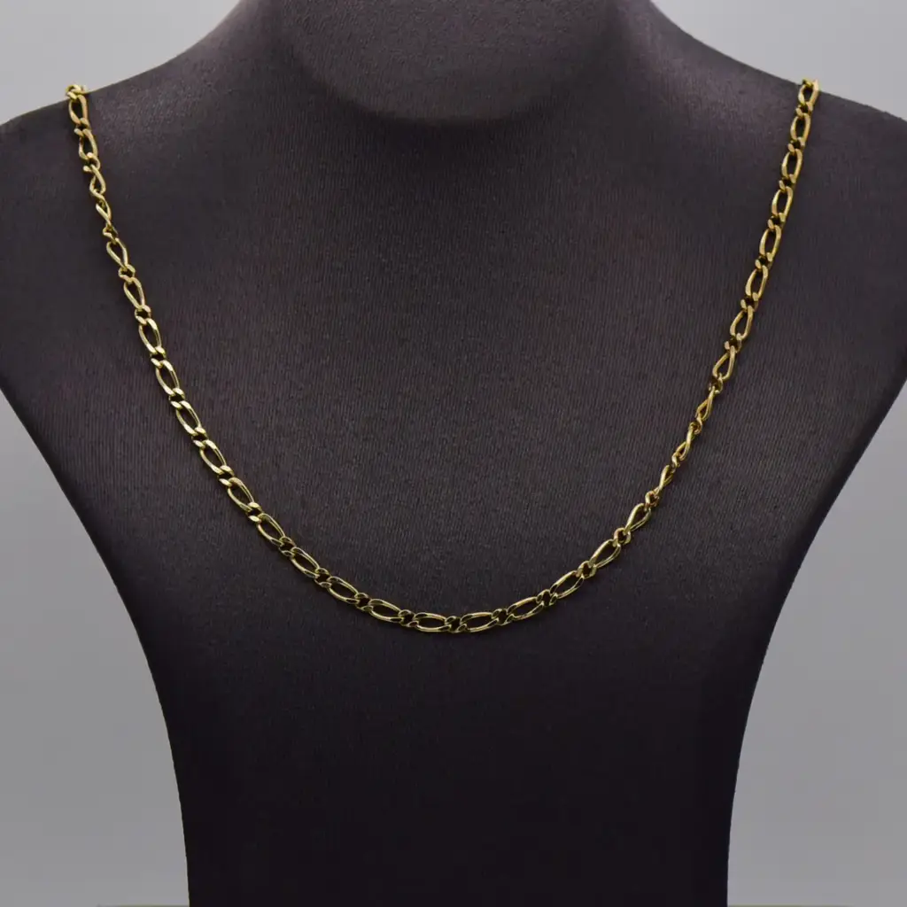 9ct Yellow Gold Chain Fancy-Link
