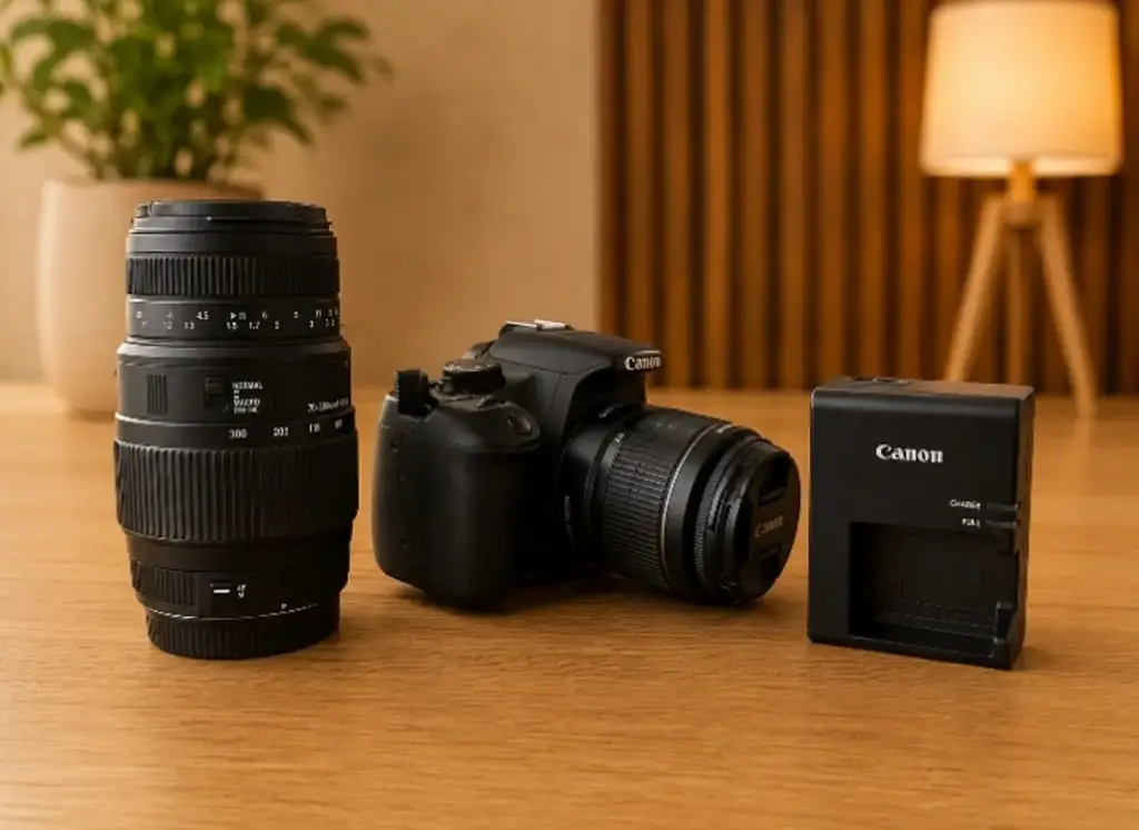 Canon Eos 1100D Camera - View 2