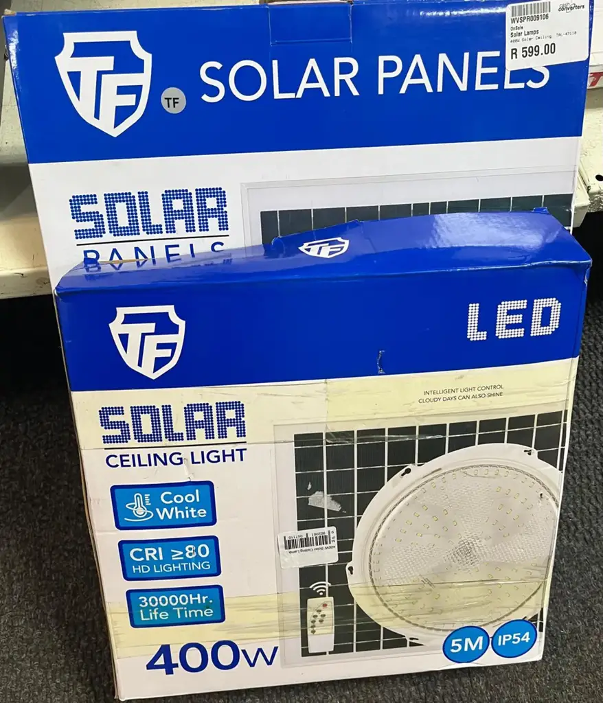 400W Solar Ceiling Lamp
