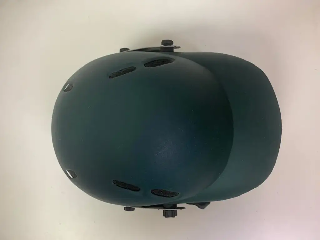 Maxed Blazed Size Sl Green Cricket Helmet - View 4