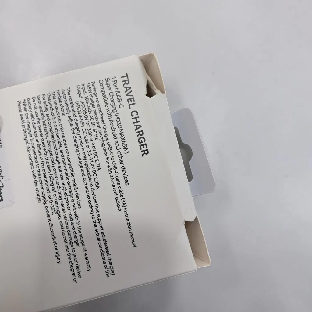 45W Pd Adaptor Usb C To Usb C Cable - View 2