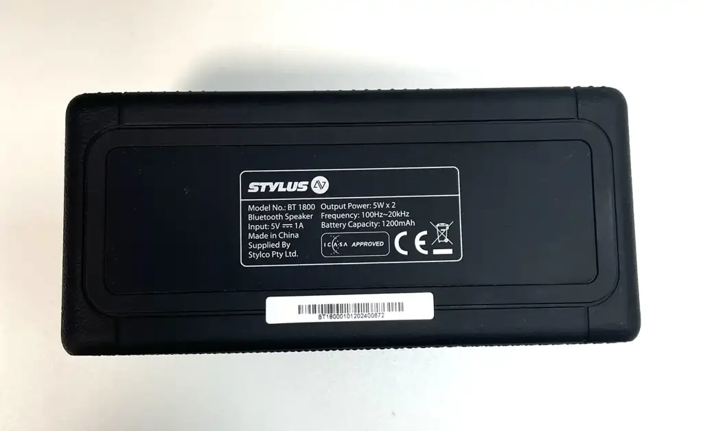 Stylus Av Bt1800 Portable Bluetooth Speaker - View 3