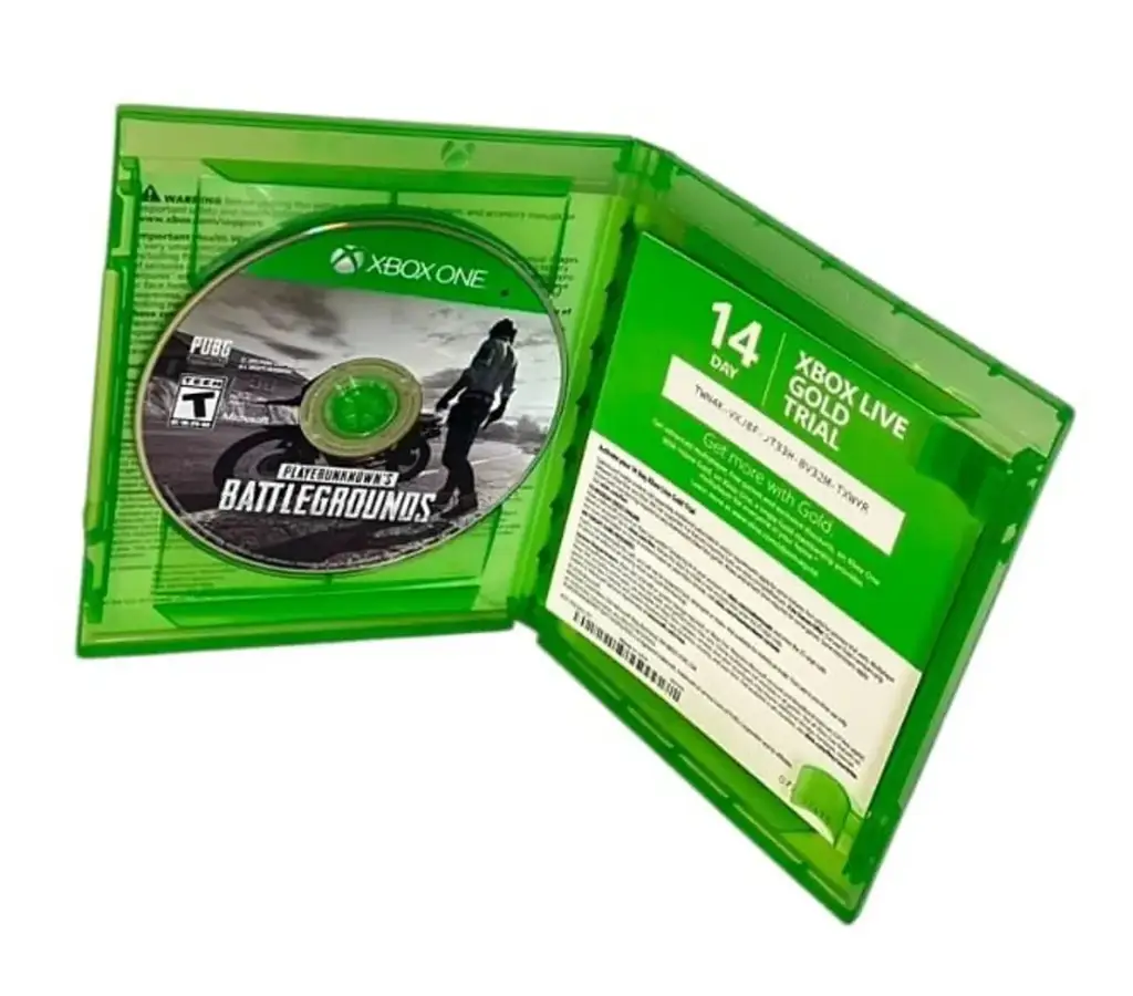 Xbox One Playernknown's Battlegrounds Game Disc - View 2