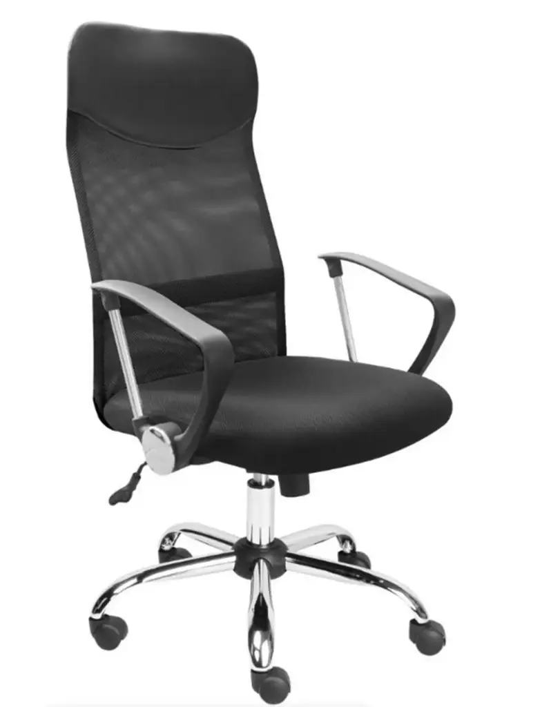 Zara - Ergonomic High-Back Office Chair - Black