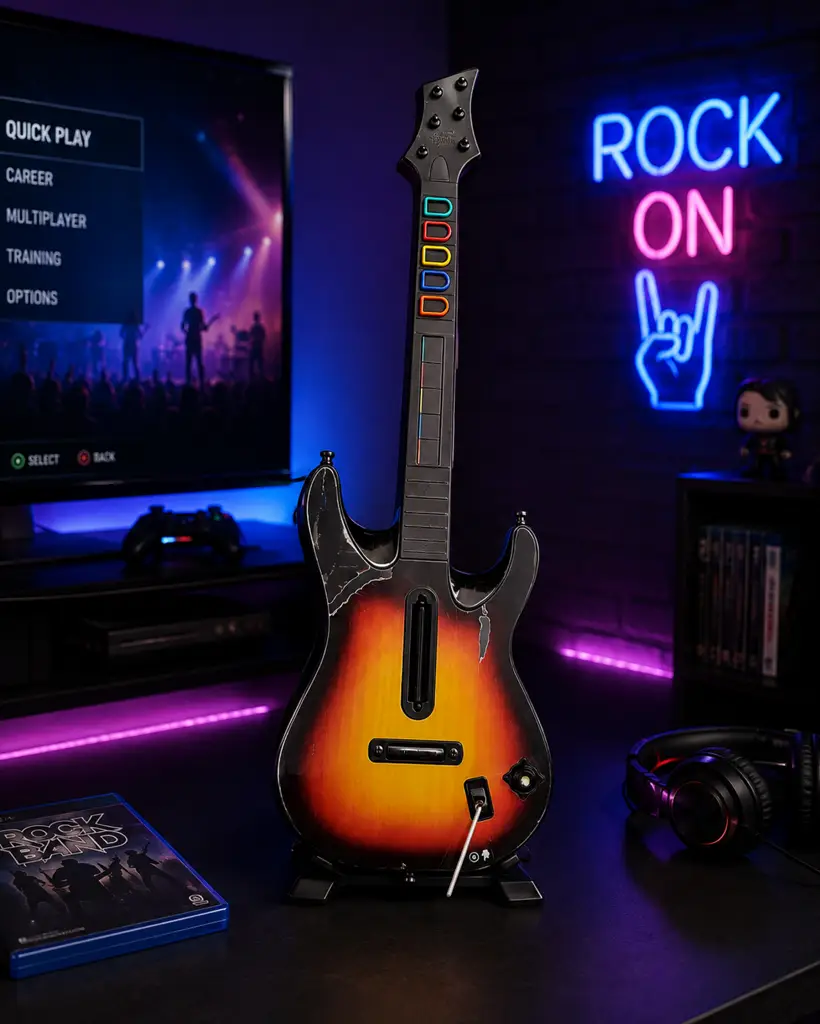Guitar Hero Guitar Controller For Xbox 360