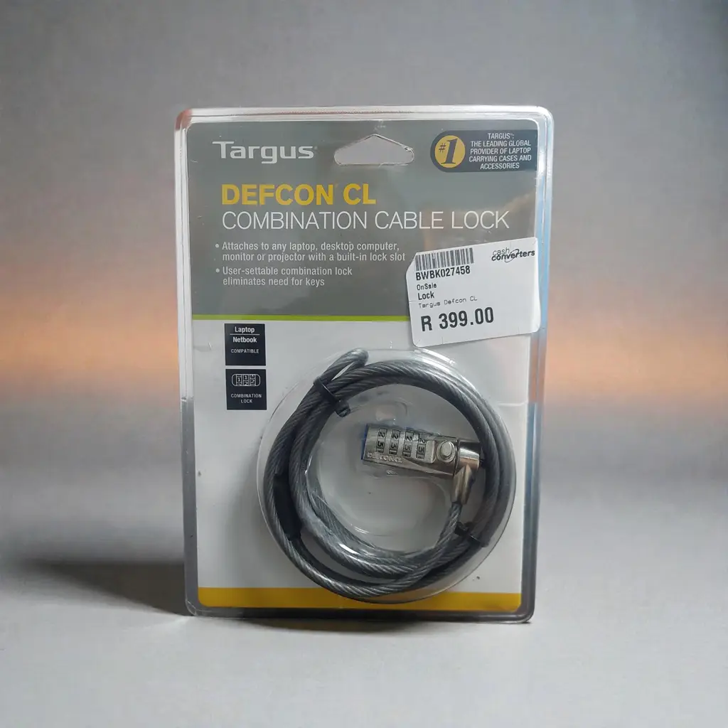 Targus Defcon Cl Combination Cable Lock