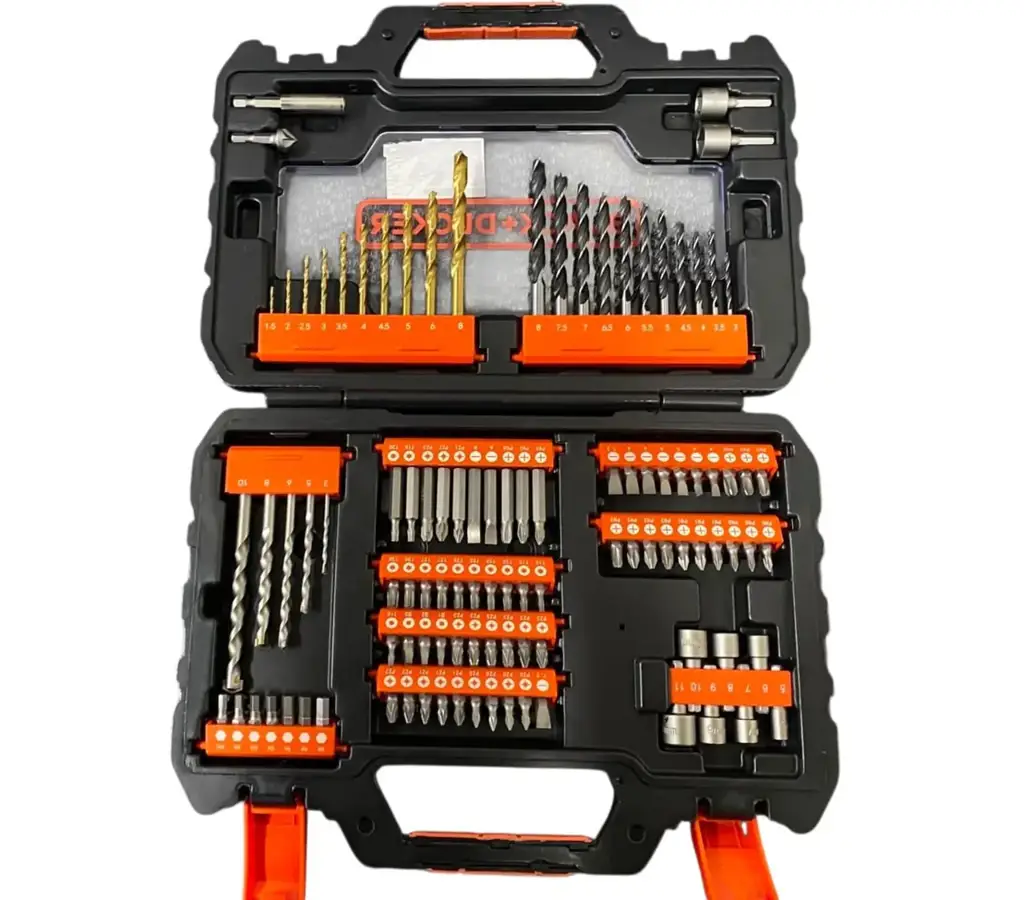 Black+Decker A7230-Xj 104-Piece Drill Bit Set