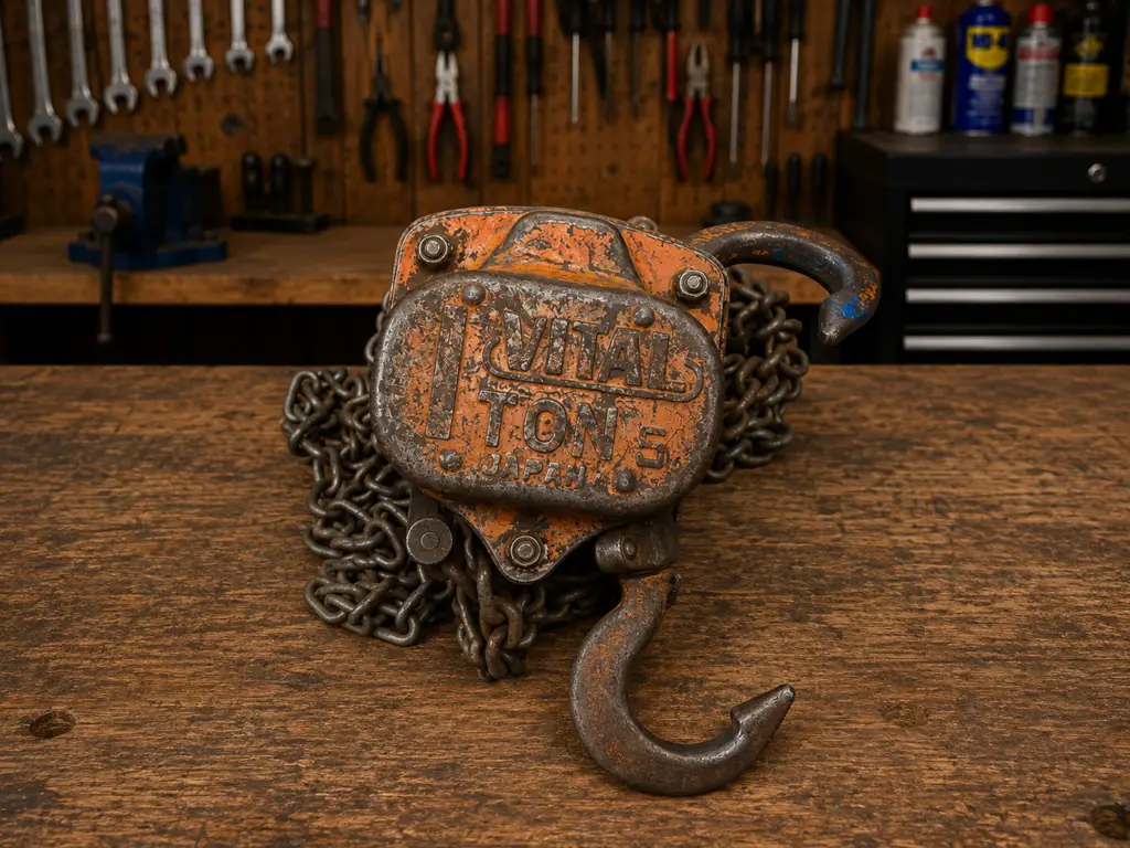 ⛓️ Vital 5 Ton Chain Block – Second Hand