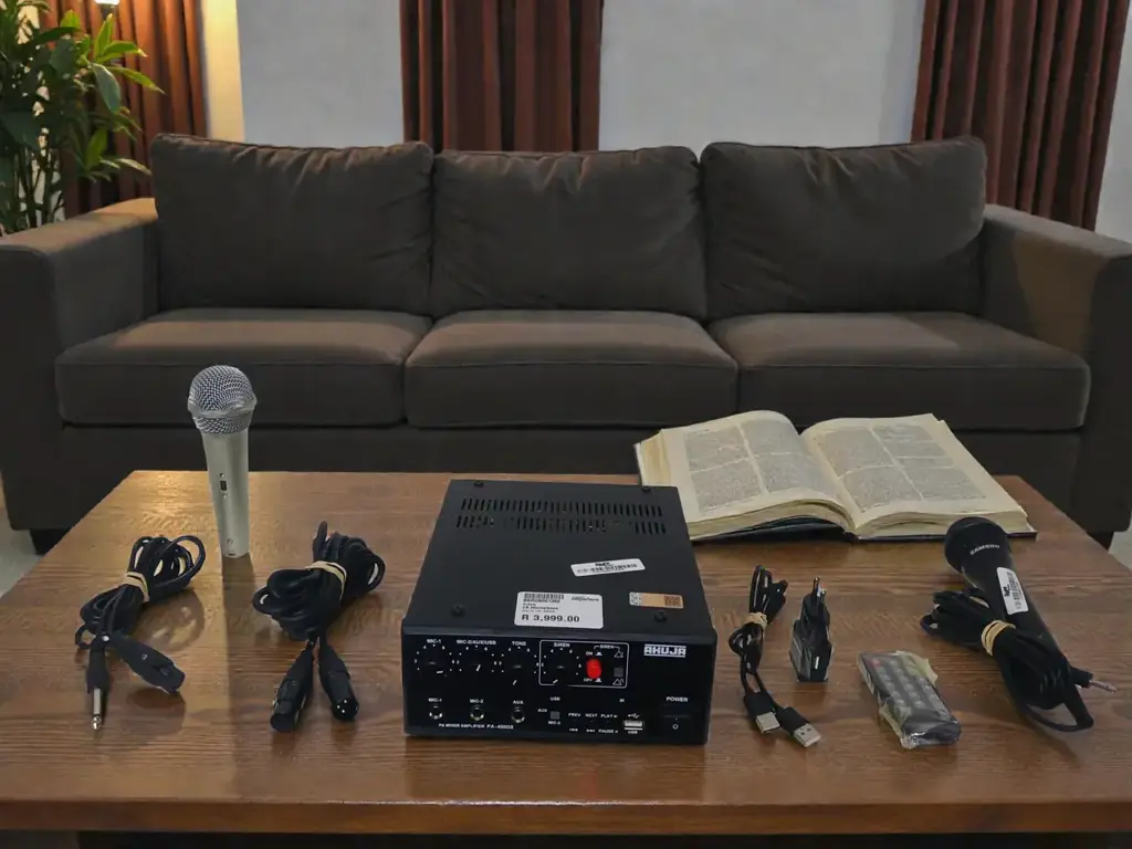 Ahuja Pa-400Ds 40W Pa Amplifier With Siren & Usb