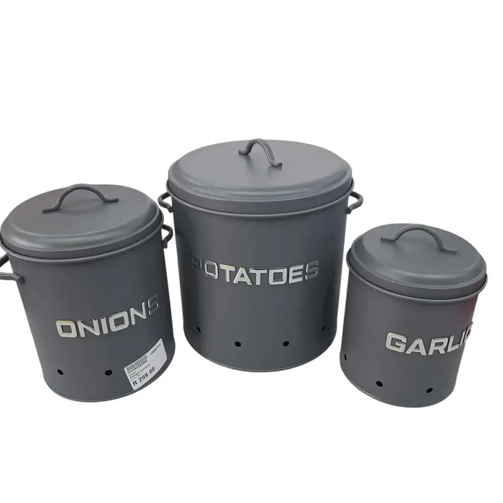 Enzo Pantry Storage Set - 3Pc