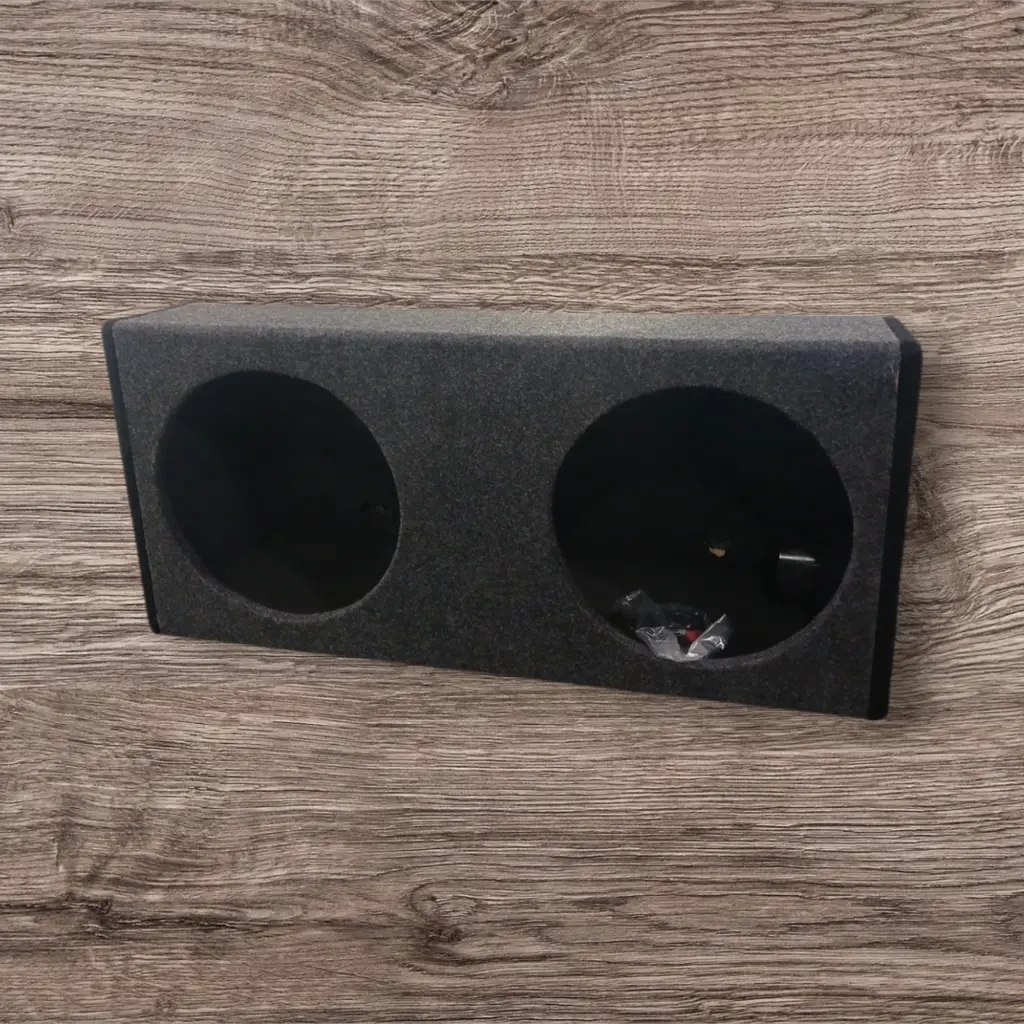 12 Dbl Angled Side Empty Speaker Box - View 2