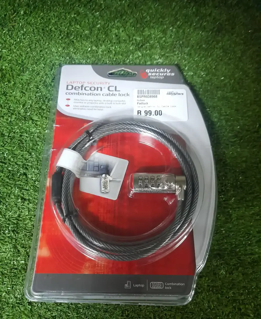 Targus Defcon Cl Combination Cable Lock - View 2
