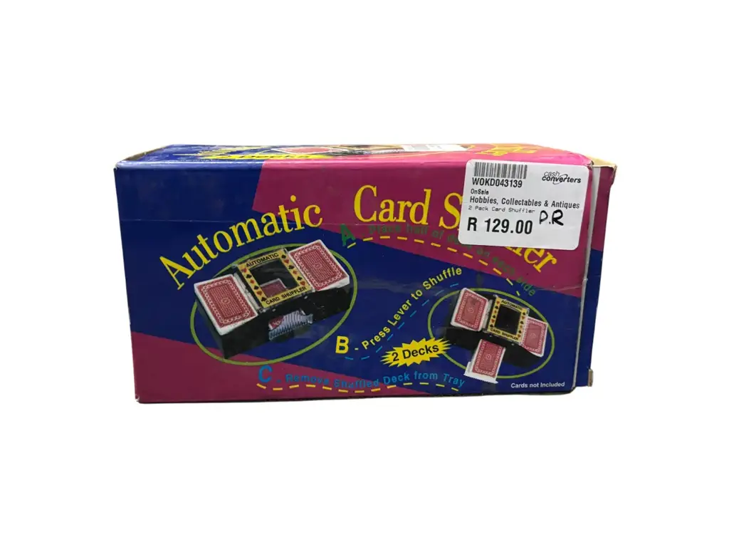 2-Pack Card Shuffler