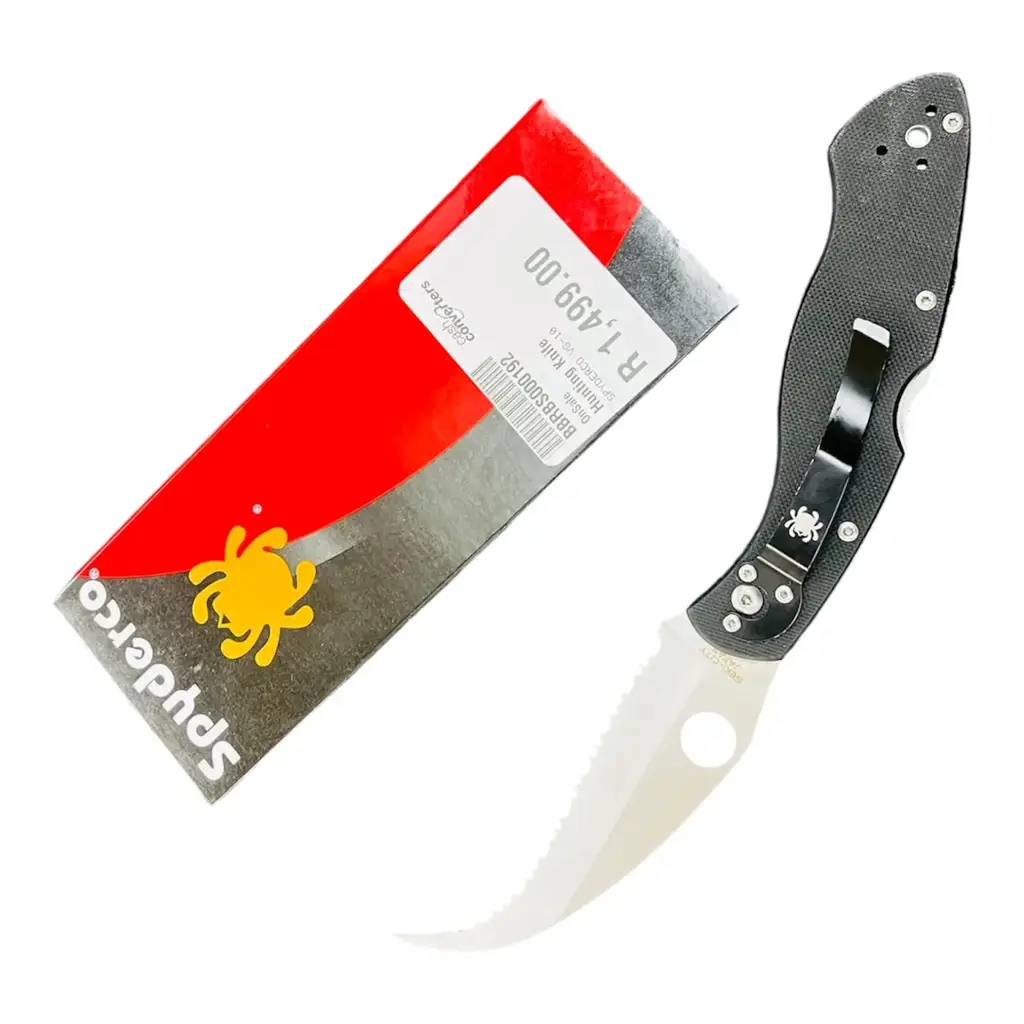 Spyderco Vg-10 Hunting Knife - View 2
