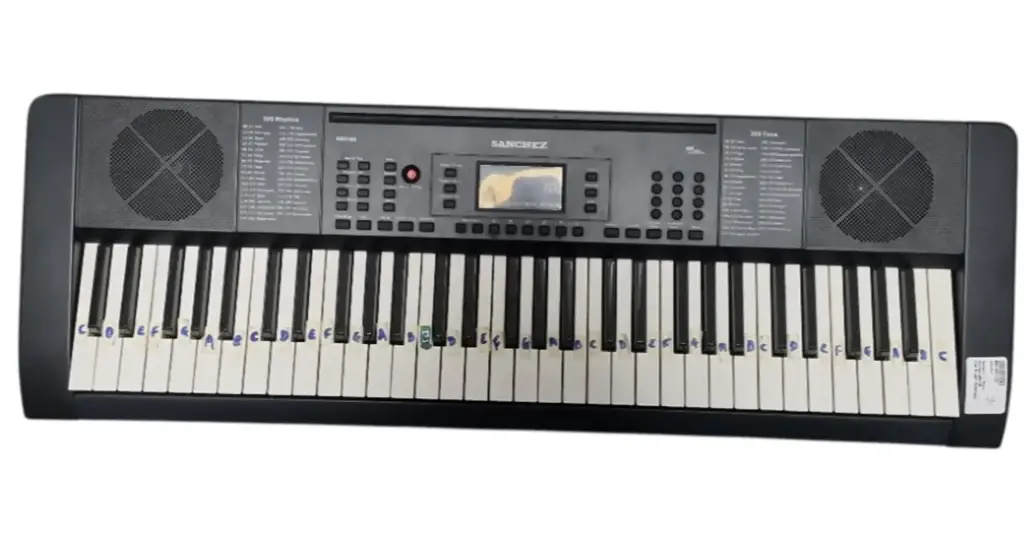 Sanchez Ark 1650 Music Keyboard - View 2
