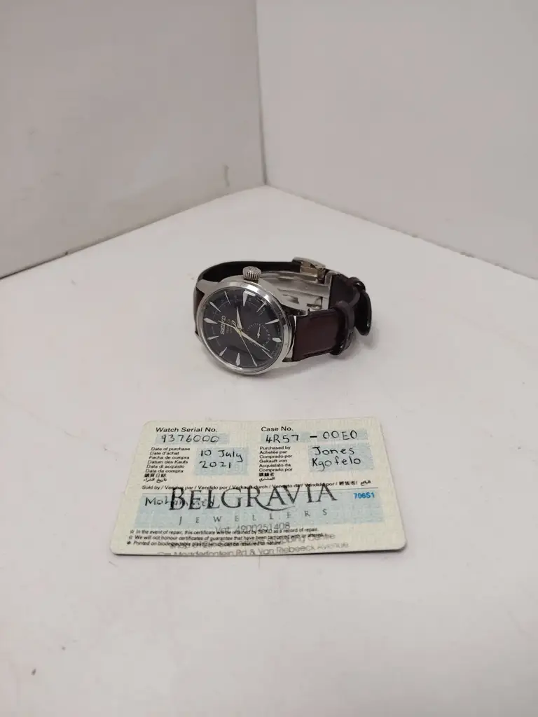 Seiko Men's Watch | 4R57-00E0