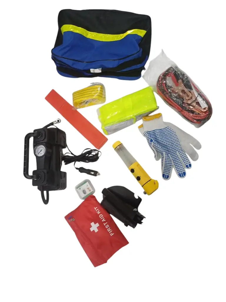 90 Piece Car Emergency Roadside Kit Tool Set - View 2