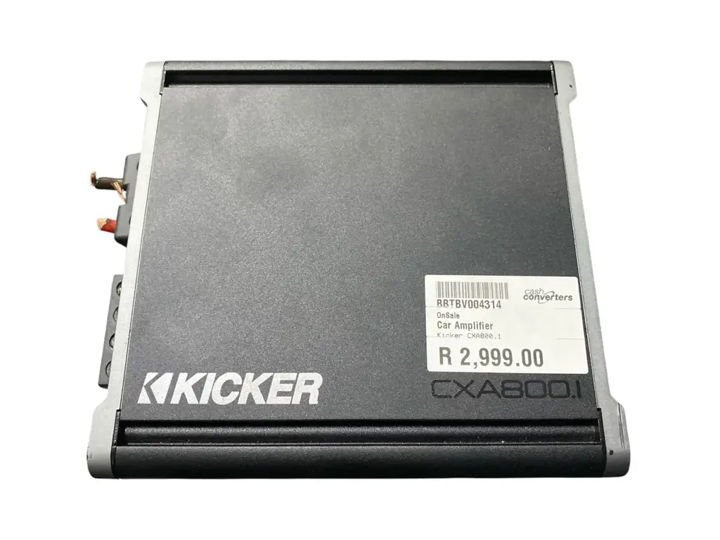 Kicker Cxa800.1 Amplifier
